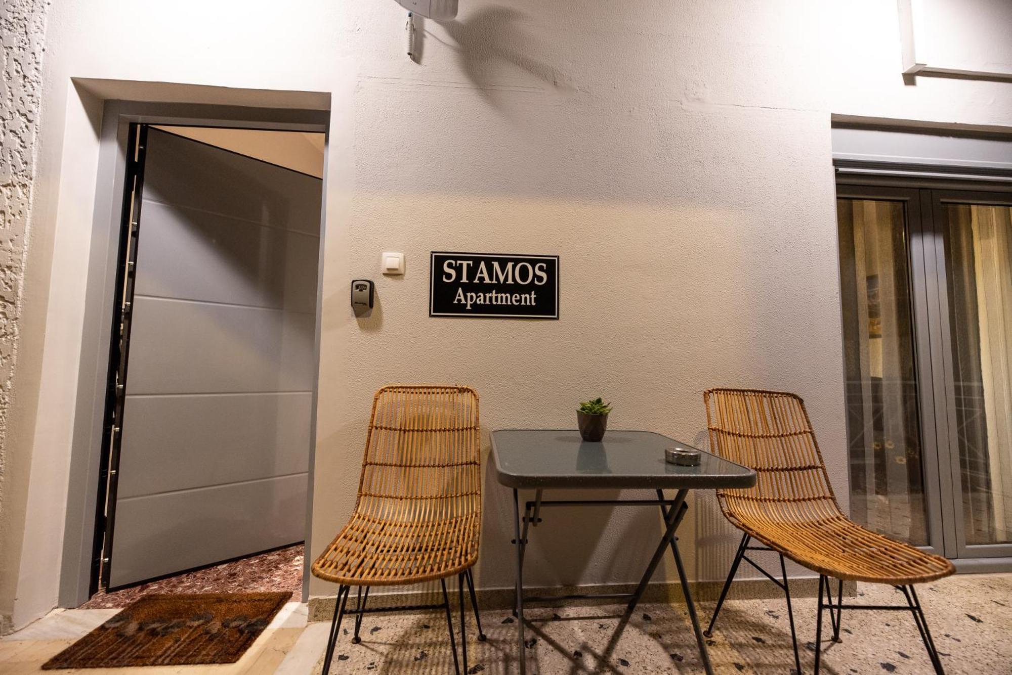 Stamos Apartment Airport Spáta Exterior foto